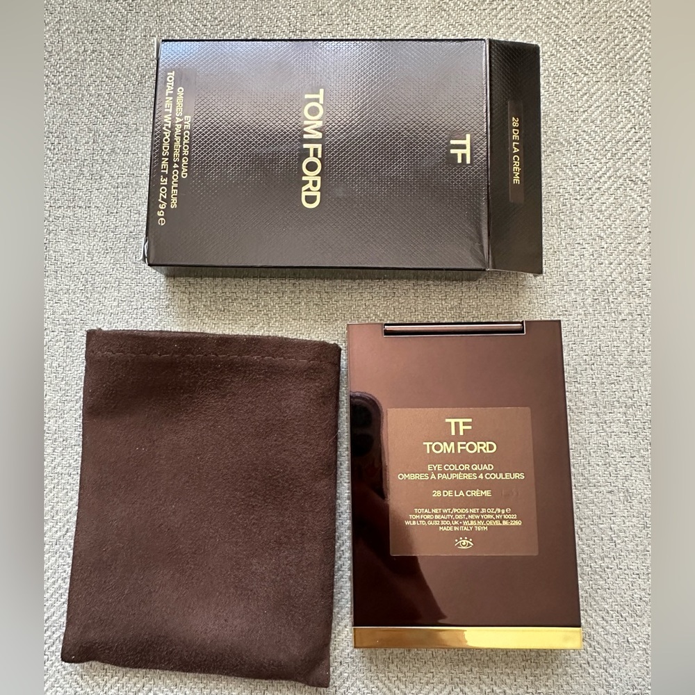 NEW Tom Ford Eye Color Quad Eyeshadow Palette De La Crème - Picture 9 of 9